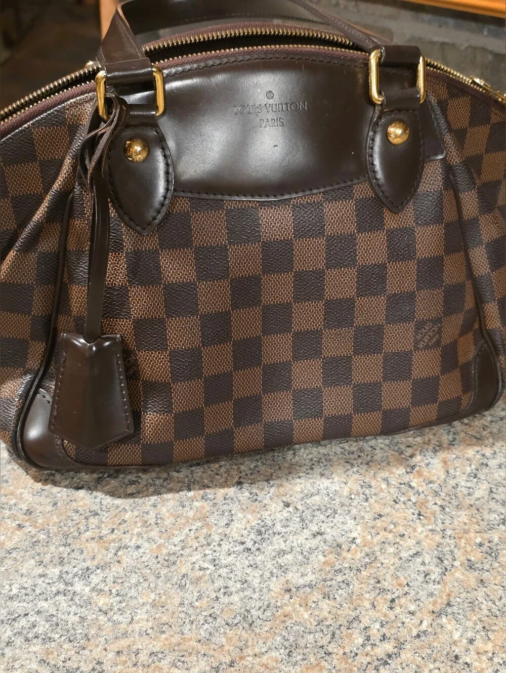 Louis Vuitton Damier Ebene Verona PM/ GREAT USED CONDITION - Picture 3 of 9